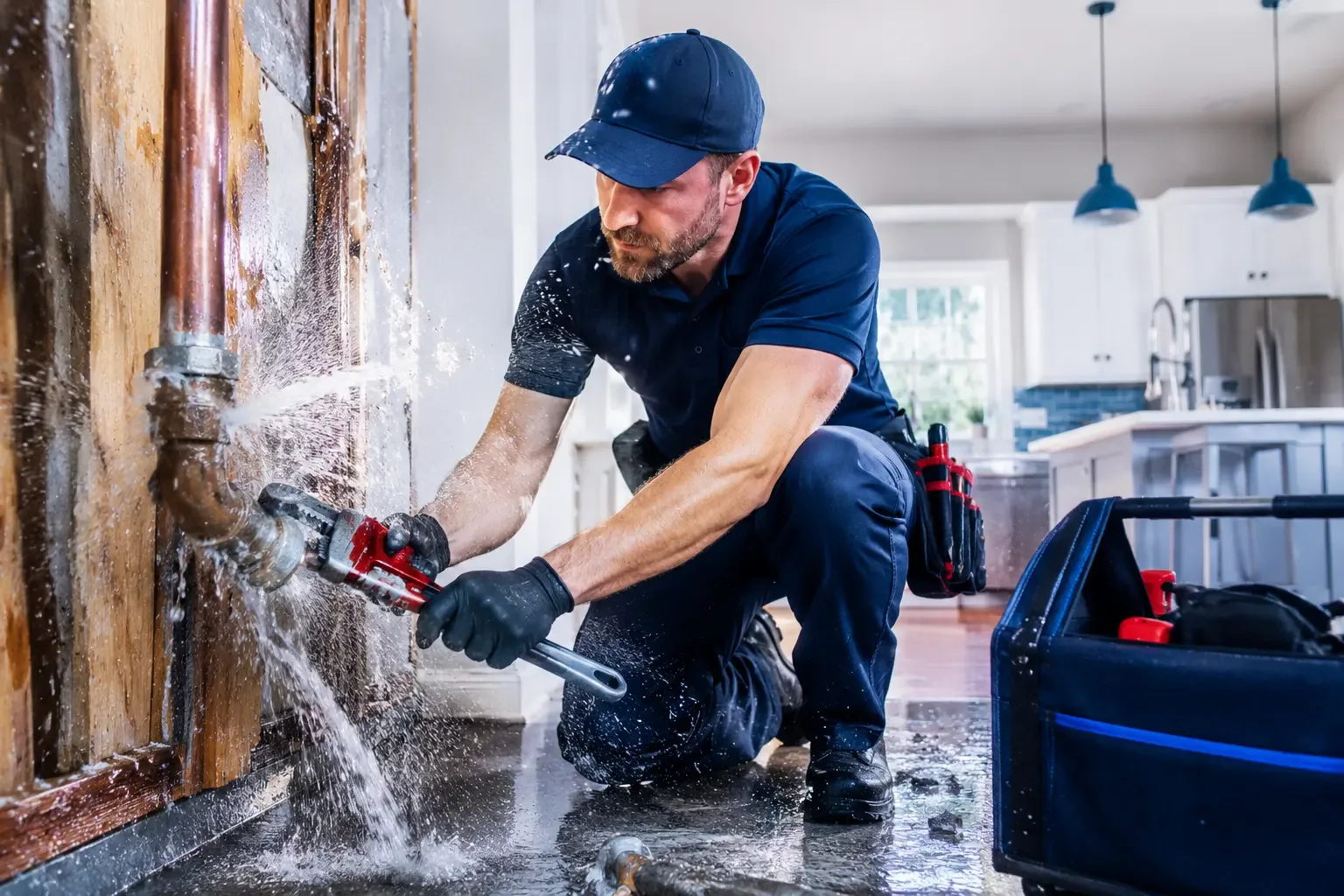 Local emergency pipe repair professionals in Woodland, IL